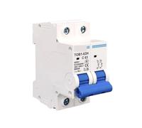 Disyuntor Automático De CA TOB1-63H, Curva C, 230/400 V~, 50 Hz/60 Hz, 1 P, 2 P, 3 P, 4 P, 3 A, 6 A, 10 A, 16 A, 20 A, 25 A, 32 A, 40 A, 50 A, 63 A(2,25A)