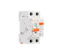Disyuntor automático de corriente residual tipo A 1P+N con protección contra fugas de sobrecorriente 6KA 2P DPN 30mA EKL13(60A)