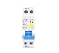 Disyuntor automático diferencial de corriente Residual 1P+N 6kA protección contra fugas de corriente 18MM 230V 50/60Hz