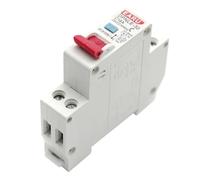 Disyuntor automático Residual de CA tipo RCBO de 18MM 6KA 1P + N 2P 16A 20A 230V con protección contra fugas de sobrecorriente 30mA EKL9-40(20A)