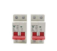 Disyuntor C45N 2 polos 3a/6a/10a/16a/20a/32a/40a/50a/63a 400V ~ C Tipo Mini disyuntor MCB Montaje 35 mm Capacidad de ruptura 6Ka(10A)