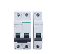 Disyuntor C65H-DC Mini disyuntor CC Acti 9 C65H-DC 1p 2p Tipo C 1A-63A 10KA 125VDC 250VDC A9N220** A9N22062 1 pieza(10A,1)