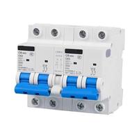 Disyuntor CB-60G DC for vehículos eléctricos, energía solar, interruptor de transferencia manual doble potencia, disyuntor MCB (2 unidades)(32A,1P)
