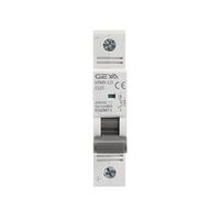 Disyuntor CC MCB 80A, 100A, 125A, 6KA, 1p, 250VDC, minidisyuntor de riel DIN, disyuntor Gym9-125(100a)