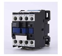 Disyuntor CJX2-1801 LC1 CA. Contactor trifásico de 18 A, 3 pines NC. Voltaje de bobina: 38,0 V, 220 V, 110 V, 36 V, 24 V, 50/60 Hz. Montaje en riel DIN, 3 polos + 1 contacto NC (CA 36 V).(Ac 24v)