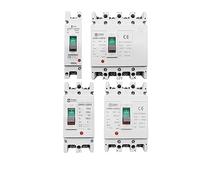 Disyuntor DC 1000V 500V 2P 3 4 polos Mccb 48V 72V 96V 200V 250V Voltaje 100A 160A 200A 250A 400A 630A Protector solar PV(300A)