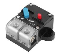 Disyuntor de 12-24V, Motor de arrastre, coche, barco marino, bicicleta, Audio estéreo, portafusibles en línea, inversor (B(60A))