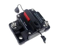 Disyuntor de 12-48 VCC, 50 A, 60 A, 80 A, 100 A, 150 A, 200 A, 250 A, 300 A, fusible reiniciable for audio de coche y camión con protección de energía.(100A)