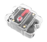 Disyuntor de 12 V, disyuntor de audio para automóviles - Disyuntores de fusibles de audio para coche de 12-48 V | Botón de reinicio manual, protección automotriz impermeable contra sobrecorriente