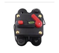 Disyuntor de 12V 20A 30A 50A 60A 80A 100A 150A 200A 250A 300A protección de voltaje de fusible reajustable de audio for coche y camión(100A)