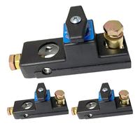 Disyuntor de 3 piezas, antifugas, 24 V, 12 V, ahorro de energía, fácil de instalar y operar, para aplicaciones automotrices, marinas y solares, interruptor de desconexión de batería.