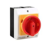 Disyuntor de A95I-Main, interruptor Industrial for exteriores de 4 pines, 16A, for conectar interruptores y desconectar circuitos