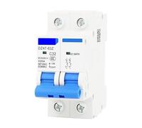 Disyuntor de aire, Disyuntor pequeño de CC DZ47-63Z, protector contra sobrecarga y cortocircuito aire for sistemas fotovoltaicos 2P, 32 A 63 A(6A)