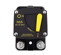 Disyuntor de Audio for coche, reinicio fusible, 50A, 60A, 80A, 100A, 150A, 200A, 250A, 300A, 12-48V CC, resistente al agua, 2022(50a)