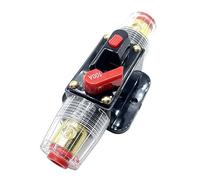 Disyuntor de autorecuperación Universal DC 12V-24V, seguro de reinicio de automóvil, fusible de protección de conversión de Audio 100A 150A