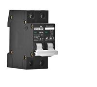 Disyuntor de baja tensión CA/CC MCB 2P, curva C, 16 A, 20 A, 25 A, 32 A, 40 A, 50 A, 63 A, protector de batería for panel solar, 100 V, 150 V, 200 V, 250 V