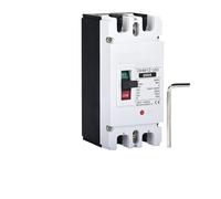 Disyuntor de caja moldeada MCCB de CC, 500 V, 1000 V, 100 A, 150 A, 200 A, 250 A, 400 A, 630 A, interruptor de desconexión solar, protector de alta corriente, Partes(2P DC500V,125A)