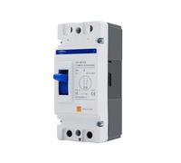 Disyuntor de caja moldeada solar 2P DC B curva 500V DC protector de interruptor de protección de sobrecarga MCCB, adecuado for energía solar fotovoltaica(200A)