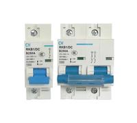 Disyuntor de CC 1P 2P, 12V, 24V, 36V, 48V, 60V, 72V, 96V, 120V, disyuntor de batería RV de células solares, 80A, 100A, 125A, 150A, 200A, 250A(2P,200A)