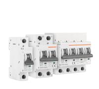 Disyuntor de CC 6KA 2p 4p 6KA 500V 1000V CC Mini disyuntor EKM1-63DC(63A)