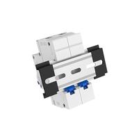Disyuntor de CC bipolar, 10 A, 16 A, 20 A, 25 A, 32 A, 40 A, 50 A, 63 A, 500 V, con disparo magnético térmico, montaje en riel DIN(32A)