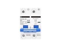 Disyuntor de CC DC12V 24V 48V 36V 72V MCB for batería PV Protector Solar DZ47B aislador de interruptor Positivo Negativo