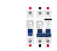 Disyuntor de CC DC12V, 24V, 48V, 36V, 72V MCB for protector solar fotovoltaico de batería DZ47B, 16A, 40A, 125A, interruptor positivo y negativo.(1P,DC25A)