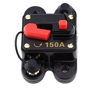 Disyuntor de CC de 200 Amp, Disyuntor de 200 Amp Dc12V, Conveniente Disyuntor para Coche, Barco Marino, Bicicleta, Estéreo para Fusible de Reinicio de Audio (150A)