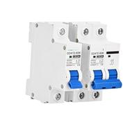 Disyuntor de CC de Panel, 250V/500V/750V/1000V, 2P, 3P, 4P, 16A, 32A, 50A, 100A, 125A, sistema fotovoltaico de disyuntor CC no polarizado