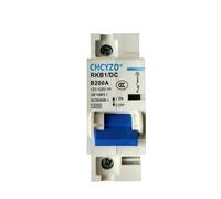Disyuntor De CC En Miniatura RKB1/DC 1P 12V-125V Para Panel Solar Y Controlador Marino, Interruptor Desconexión Montaje Riel Unipolar Compacto 100 Amperios(80A)