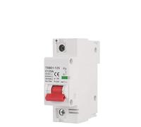Disyuntor de CC MCB 1P 80A 100A 125A 250V, interruptor de batería, protección contra cortocircuitos y sobrecargas for sistemas fotovoltaicos.(125A)