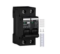 Disyuntor de CC MCB DZ47HK 1000 V con protección contra sobrecarga, interruptor desconexión 100 A, 120 A, 20 A, 25 A, 30 A, 40 A, 50 A y 60 A. Protector batería(100A)