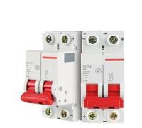 Disyuntor de CC pequeño DZ47sZ, 500 V CC, 2 polos, interruptor de aire, fotovoltaico, solar, batería MCB(6A)