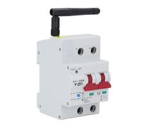 Disyuntor de CC WiFi Inteligente, Control Remoto de Aplicación 2P 100A con Bloqueo de Seguridad, Controlable por Voz, Disyuntor en Miniatura Inteligente para Automatización del