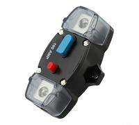 Disyuntor de circuito de 12-48 voltios CC con botón de reinicio manual, protección térmica de viaje para sistemas automotrices, marinos y RV, protector de sobrecorriente reutilizable de 30 A a 300 A