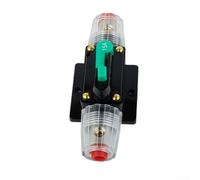 Disyuntor de circuito de 15 A, CC 10 A-100 A, fusible reajustable para sistemas de audio marino de 12 V-48 V con reinicio manual y protección contra sobrecorriente