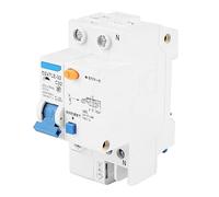 Disyuntor de corriente, DZ47LE-32 1P+N C32 RCCB 30mA 230V 4kA Capacidad de ruptura Fuga Sobrecarga Protección contra cortocircuitos
