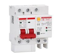 Disyuntor de corriente Residual 16A ELCB con protección contra rayos SPD, protector contra sobretensiones, interruptor de aislamiento(2P-PE AC110V,50A)