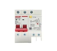 Disyuntor de corriente Residual 230V 2P SPD con sobrecarga sobretensión RCBO RCCB con protección contra rayos MCB Protector de fugas(63A)