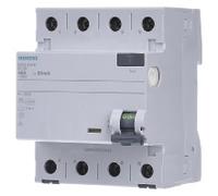 Siemens 5SV33446 Interruptor Diferencial 4P Clase A R 30mA 40A 400V