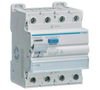 Disyuntor de corriente residual 4p 10kA 63A 30mA A CDA663D 3250611620655 Hager