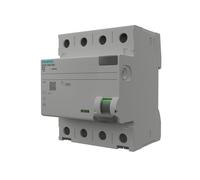 Disyuntor de corriente residual 63A 30mA FI interruptor tipo A VDE Siemens 0133