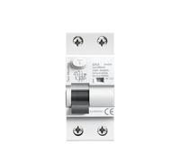 Disyuntor de corriente Residual electromagnético RCCB tipo CA GYL9 CA ELCB 2 polos 25A 40A 63A 100A RCD 30mA 100mA 300mA(2P 40A,30mA)