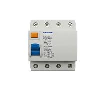 Disyuntor de corriente residual electromagnético tipo CA 4P 10/30mA interruptor de seguridad diferencial(30mA,40A)