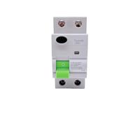 Disyuntor de corriente Residual for vehículos eléctricos, disyuntor de corriente Residual DC 2P 63A 30mA tipo B 6KA, fuga de carril Din, 1 Uds.(B Class EM Type,2P16A30MA)