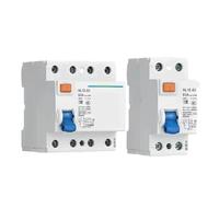 Disyuntor De Corriente Residual NL1E-63 2P 4P 25A-63A 30mA 6kA, RCCB Montaje En Carril DIN Para Gabinete Control Panel Caja Distribución(2P,40A)