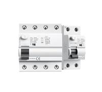 Disyuntor de corriente Residual RCCB magnético tipo B GYL9 DC ELCB 2P 4P 40A 63A 30mA 100mA 300mA tipo B RCD fuga 6KA(2 Pole,63A 100mA)