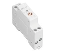 Disyuntor de Doble Polo Interruptor Wi Fi AC 90-300V 2P Monitorea Fácilmente el Uso Control Remoto Protección Inteligente con Aplicación Control de Voz para Electrodomésticos (32A)