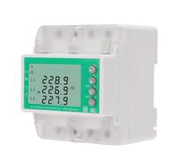 Disyuntor de medidor de energía WiFi, pantalla LCD de 80A, trifásico, 4 cables, Protector de medidor de electricidad, interruptor temporizador de Control de Móvil a distancia