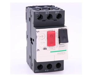 Disyuntor de motor con terminal abrazadera tornillo magnético térmico GV2ME16 3P 9-14A